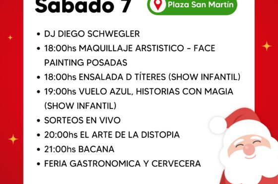 Sábado 7 de Diciembre